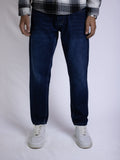 Relaxed Fit Jeans - Dark Blue Denim