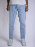 Relaxed Fit Jeans - Ice Blue Denim